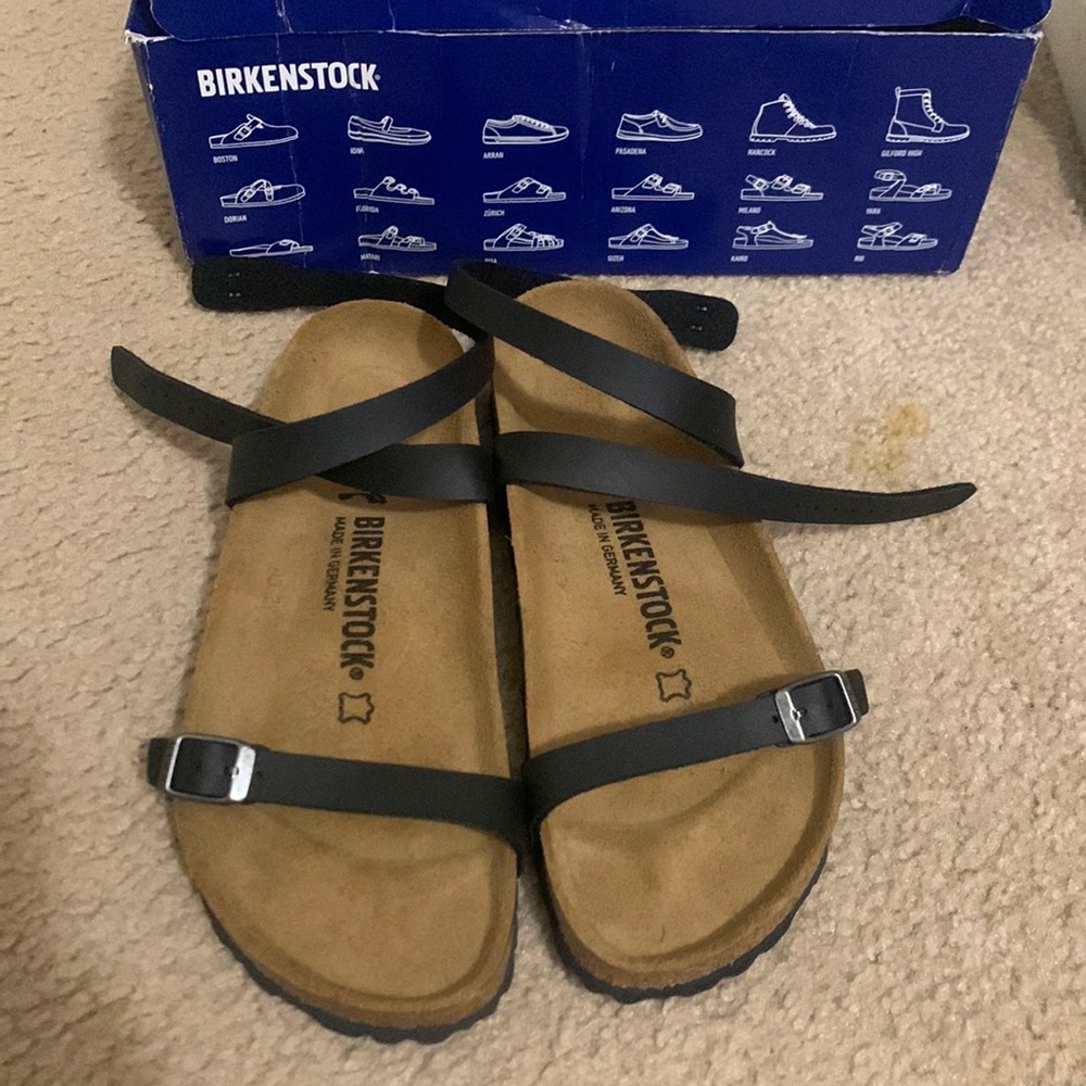 Birkenstock - Daloa - Black - Sz 7 - 38